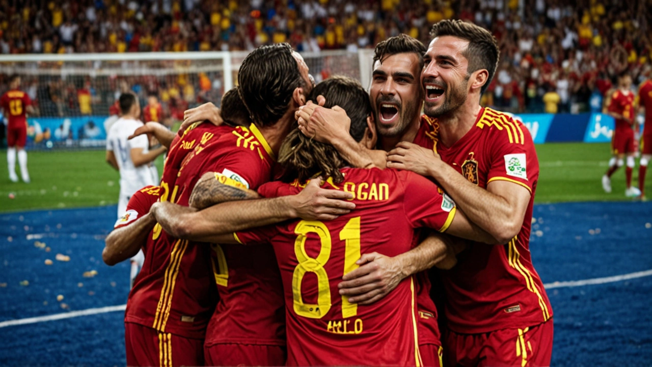 Чемпионат Европы 2024: Испания побеждает Англию со счетом 2-1 в финале